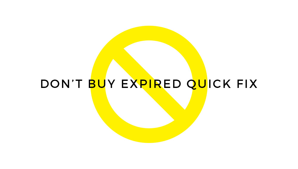 warning about buying expired quick fix synthetic urine